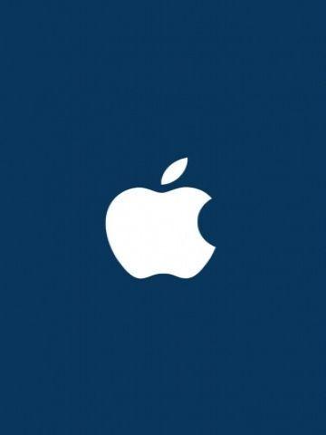 White and Blue Apple Logo - White Apple Logo - Bing images | Blue Wallpaper! | Apple logo, Apple ...
