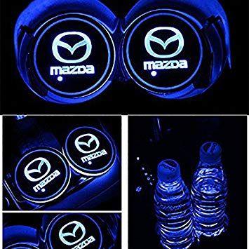 When Did Mazda Change Their Logo - Amazon.com: Alichee LED Car Logo Cup Holder Pad 7 Colors Changing ...