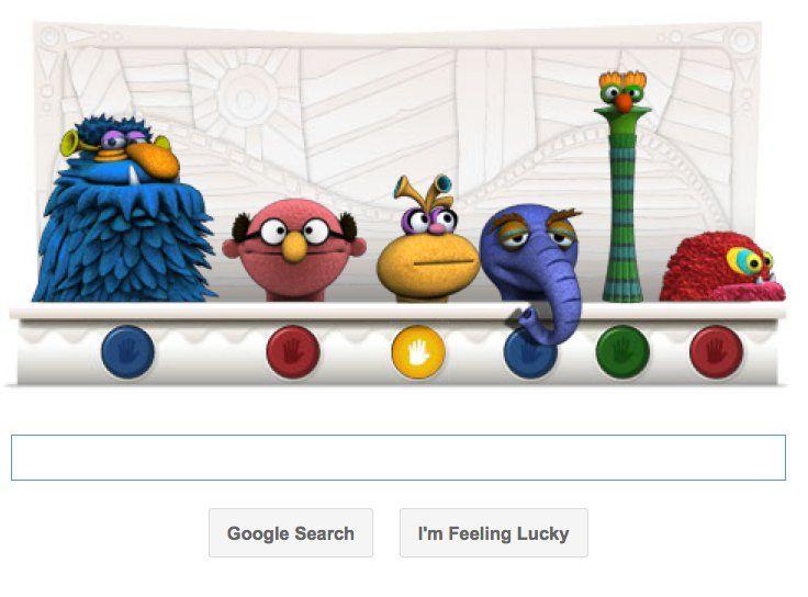 Weird Google Logo - What Are Those Weird, Moving Creatures In Google's Logo Today