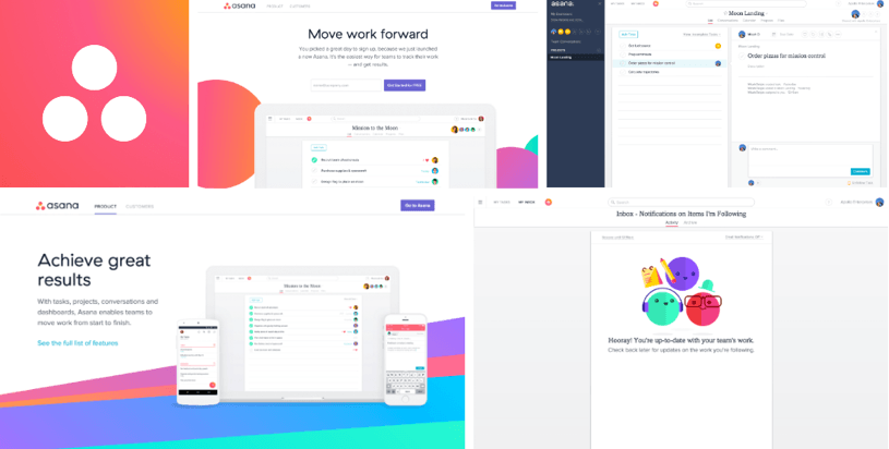 Asana Logo - Teamwork is beautiful: Introducing Asana's new look - The Asana Blog