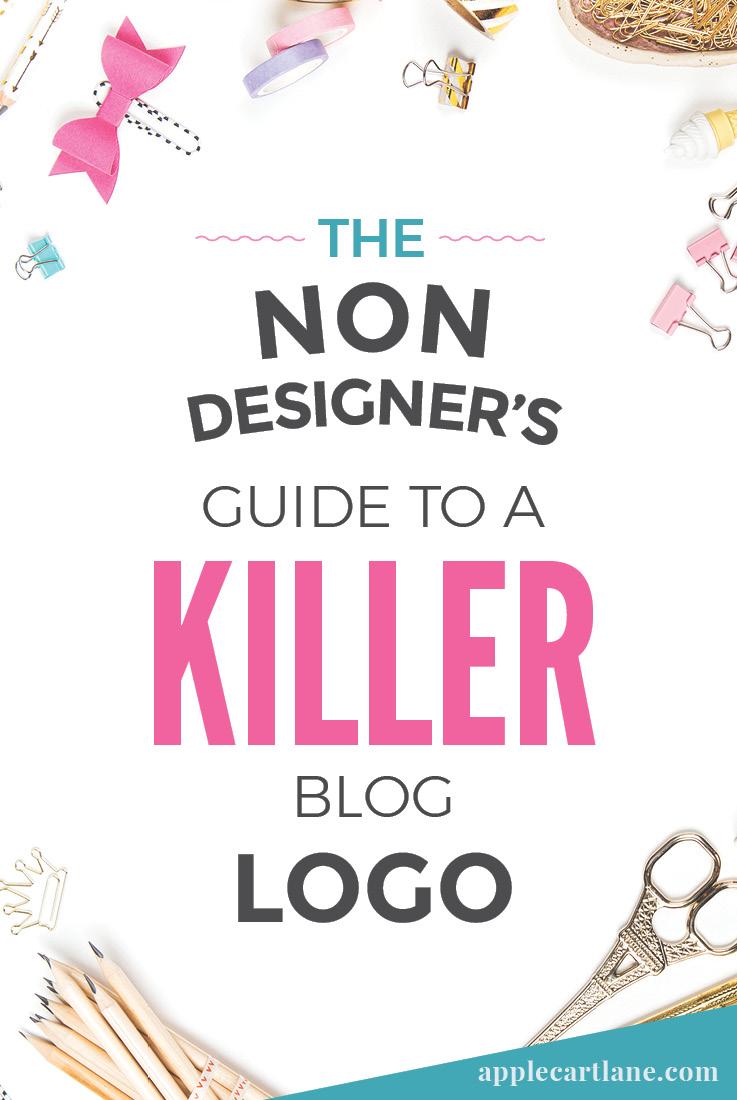 Blogging Logo - The Non Designer's Guide to a Killer Blog Logo - Applecart Lane