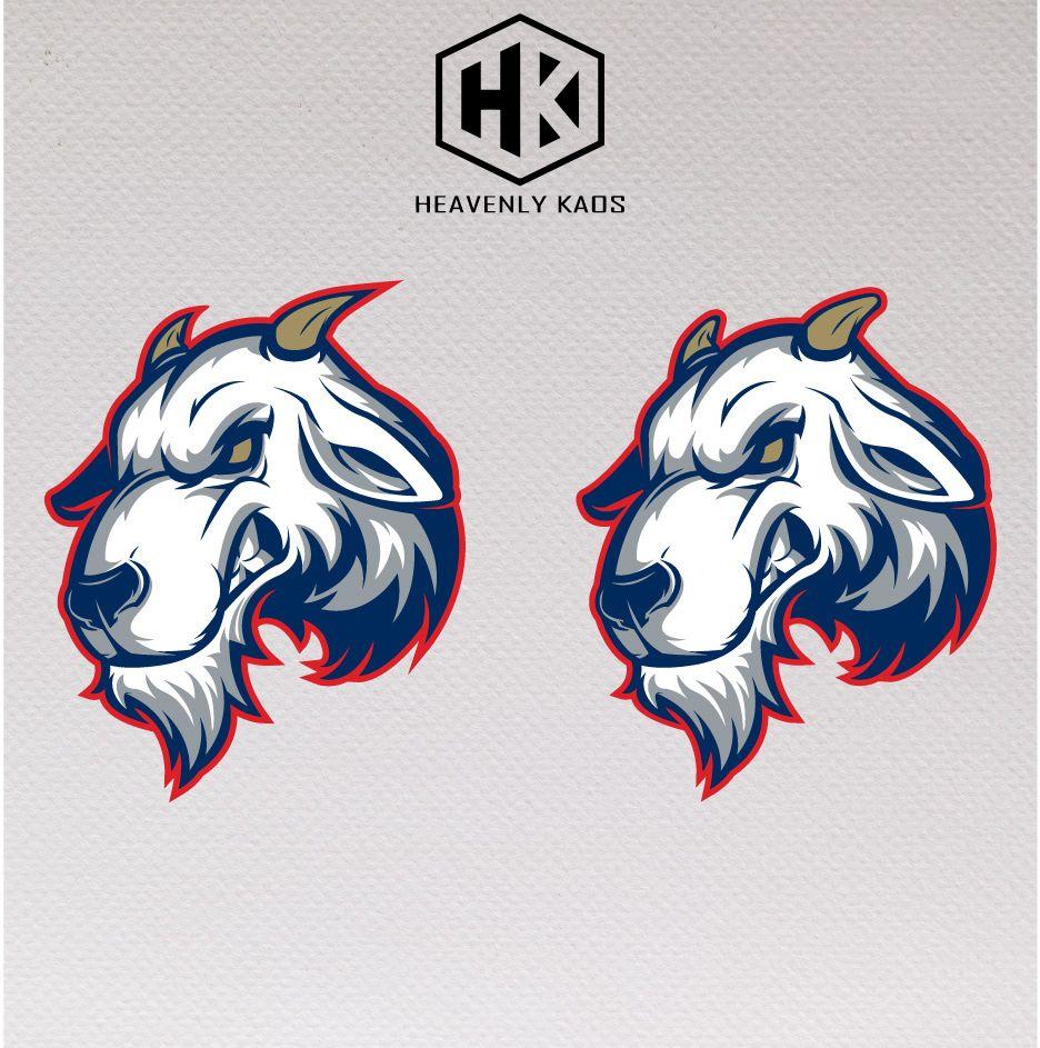 Zebra Mascot Logo - Goat Mascot Logo Design on Behance