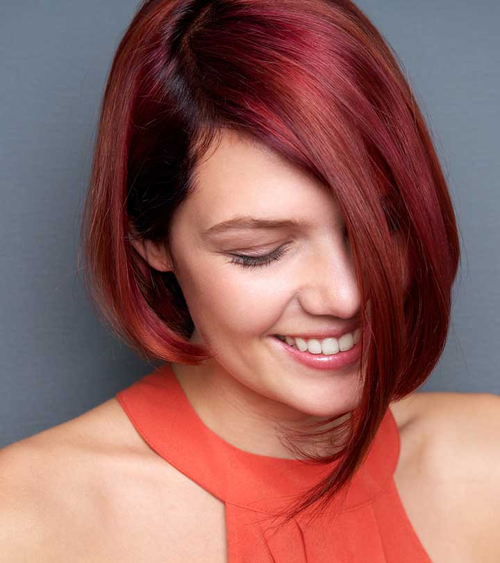 Long Hair with Red Woman Logo - 50 Best Hairstyles For Short Red Hair