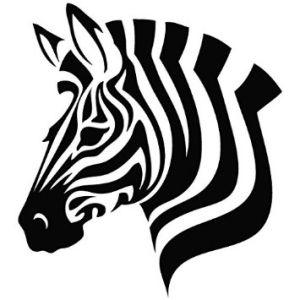 Zebra Mascot Logo - Zebra Mascot Logo