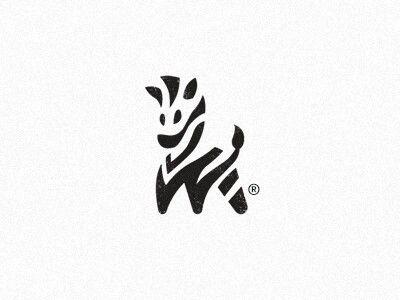 Zebra Mascot Logo - Logo design. Logos, Animal logo