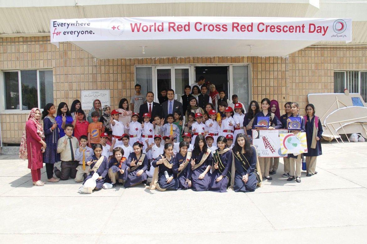 Red Cross School Logo - Red Cross Red Crescent day. Roots International Schools