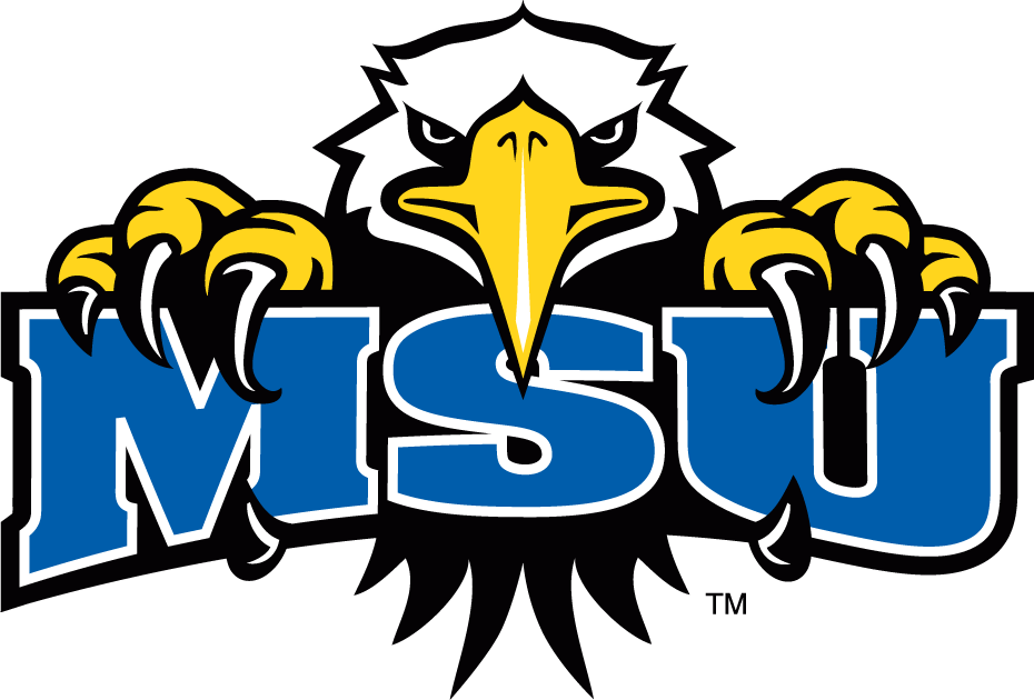 Blue Eagle Sports Logo - Morehead State Eagles Secondary Logo Division I (i M) (NCAA