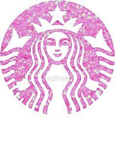 Girly Starbucks Logo - lovely, girly, rosy, starbucks, pink | Lovely Illustrations ...