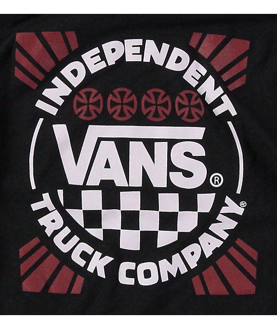 Independent Logo - Vans X Independent Boys Logo T Shirt