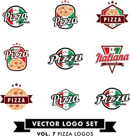 Colos Logo - Pizza color logos vector Free vector in Encapsulated PostScript eps ...