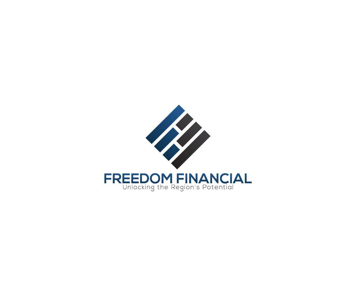 Region M Logo - Modern, Professional, Bank Logo Design for FREEDOM FINANCIAL (Name ...