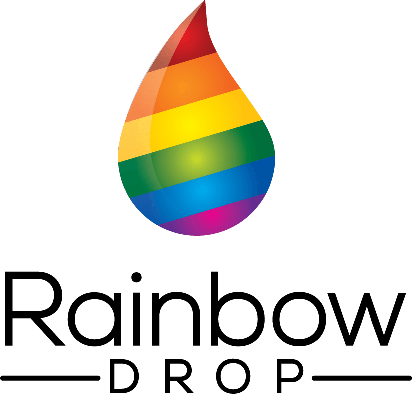 Rainbow Drop Logo - Rainbow Drop