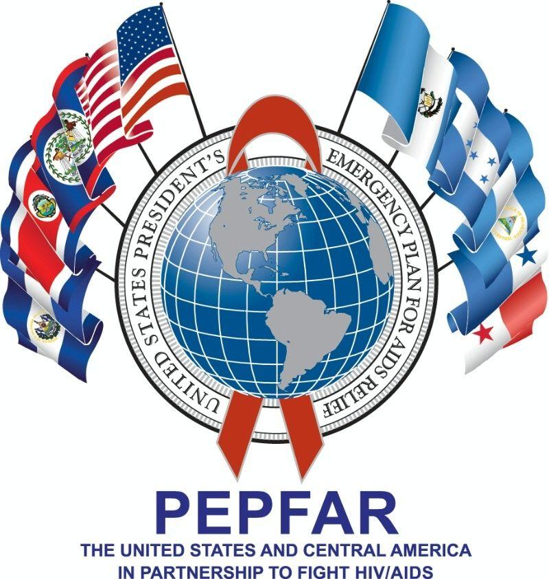 PEPFAR Logo - Partnering to Achieve Epidemic Control in the Central America Region
