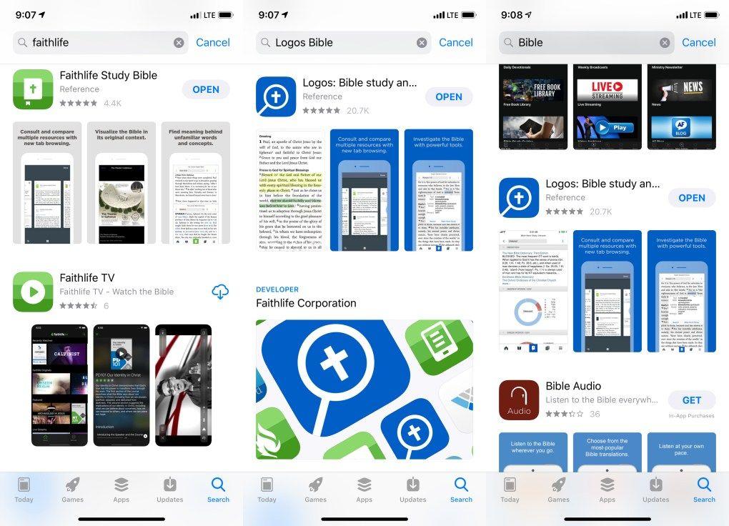 Bible App Logo - Which Logos Bible App Should I Use on My Phone or Tablet