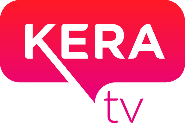 Red Television Logo - KERA TV