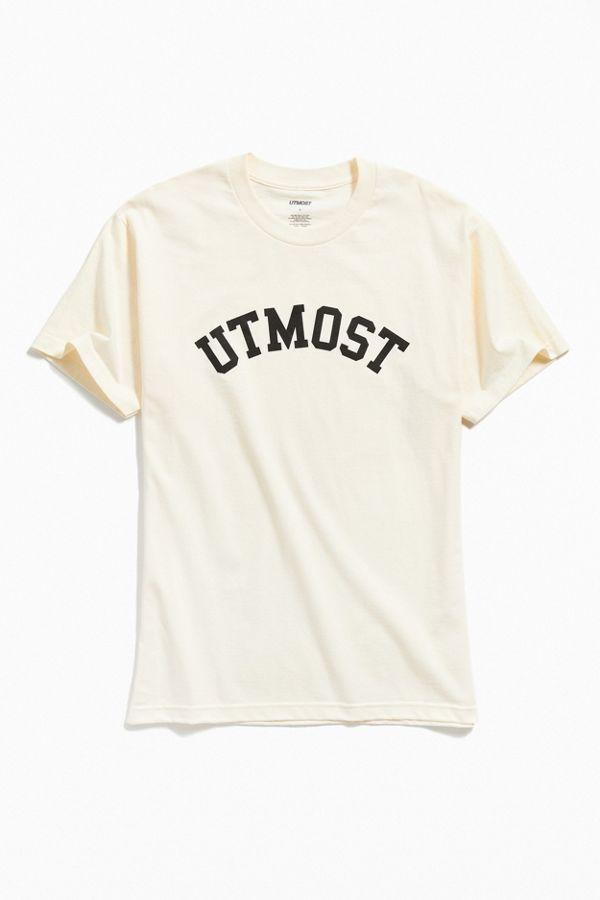 Utmost Clothing Logo - Utmost Co Arc Logo Tee | Urban Outfitters