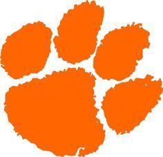 Orange O Paw Logo - 610 Best Clemson Tiger Paws images | Clemson tiger paw, Clemson ...