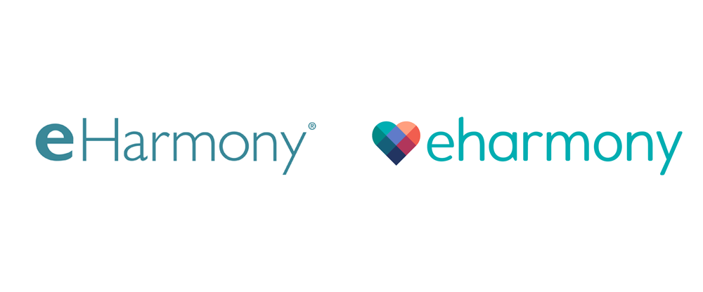 eHarmony Logo - Brand New: New Logo for eHarmony