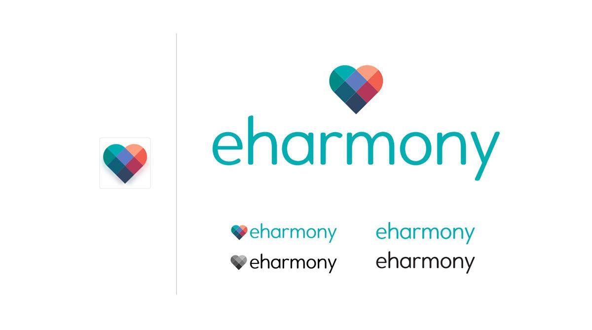 eHarmony Logo - eharmony's much-needed new logo & identity saves it from being ...