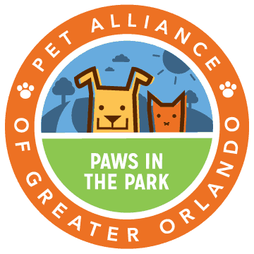 Orange O Paw Logo - Paws In The Park 2018 - Pet Alliance of Greater Orlando