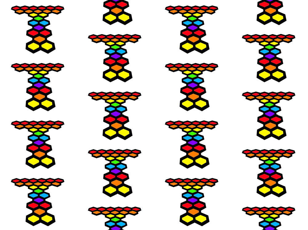 Rainbow Drop Logo - Torchwood Logo Rainbow fabric - fandomrakk - Spoonflower