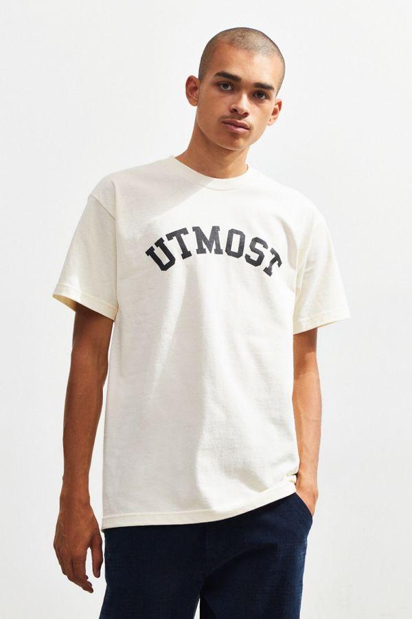 Utmost Clothing Logo - Utmost Co Arc Logo Tee | Urban Outfitters Canada