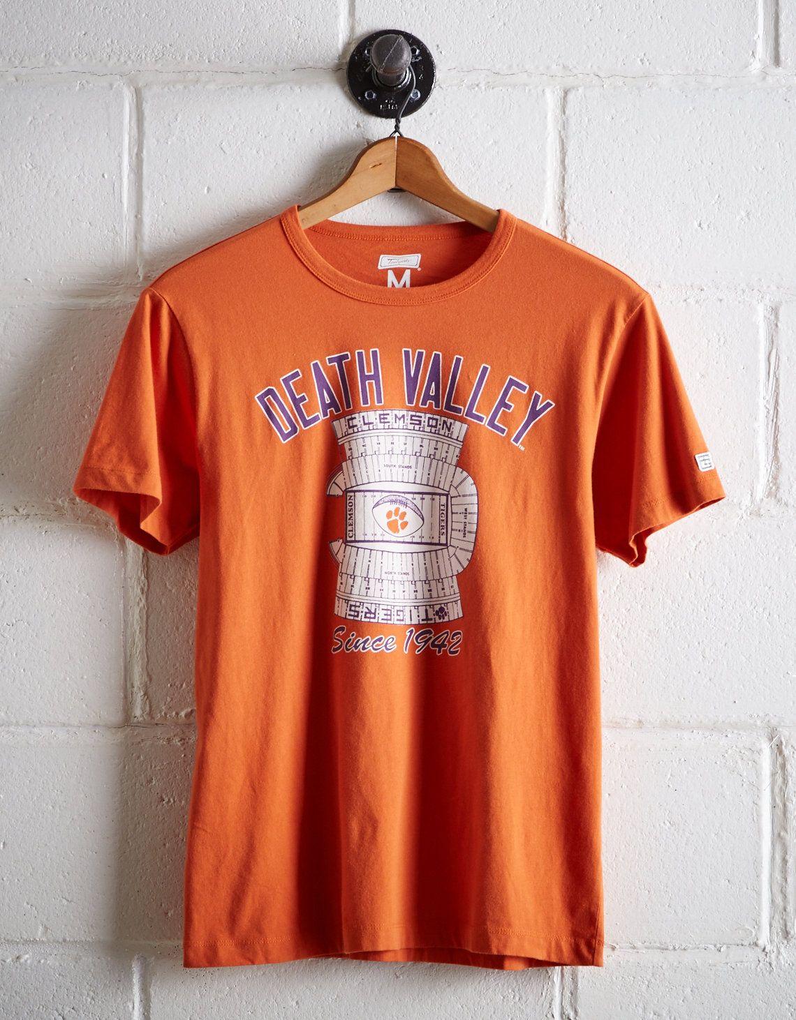 Orange O Paw Logo - Tailgate Men's Clemson Tigers T Shirt, Orange. American Eagle