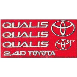 Family Toyota Logo - Buy LOGO TOYOTA QUALIS MONOGRAM EMBLEM CHROME Family Pack Online