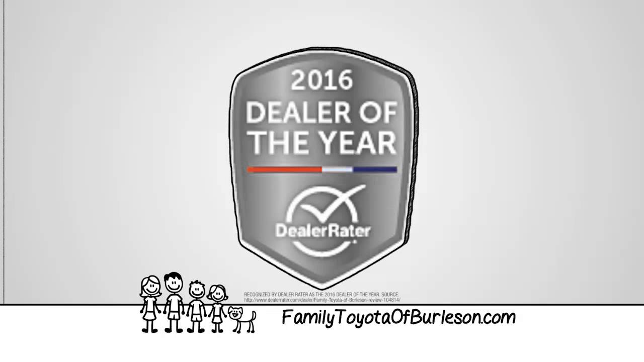 Family Toyota Logo - Family Toyota of Burleson | 2016 Dealer Of The Year Award - YouTube