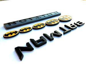 Family Toyota Logo - BATMAN FAMILY EDITION car truck VOLKSWAGEN volvo TOYOTA logo decal ...