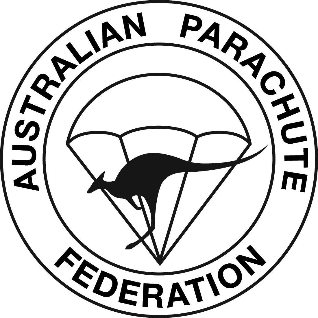 The Federation Logo - APF Logos - Australian Parachute Federation