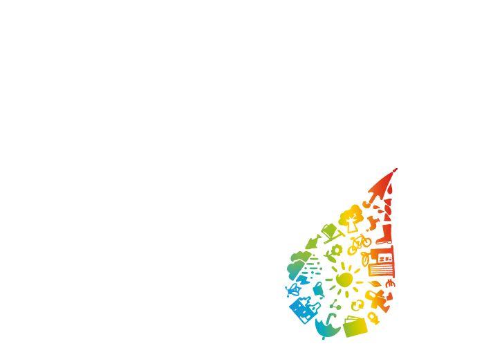 Rainbow Drop Logo - Rainproof Amsterdam