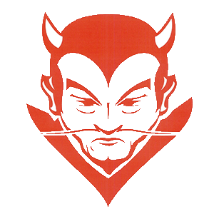 High School Red Devil Logo - Grosse Ile High School