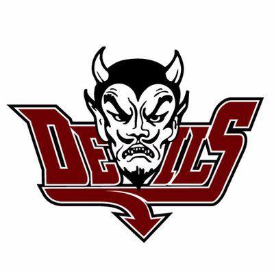 High School Red Devil Logo - Rankin ISD