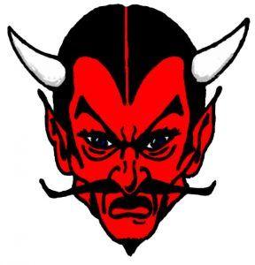 High School Red Devil Logo - For Mount Diablo High School