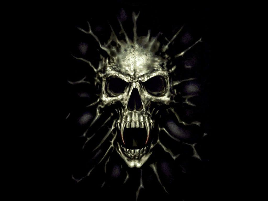 Vampire Skull Logo - Vampire skull wallpaper - SF Wallpaper