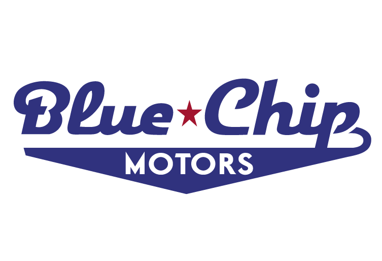 Retro Blue Logo - vintage logo design – Austin Logo Designs Blog