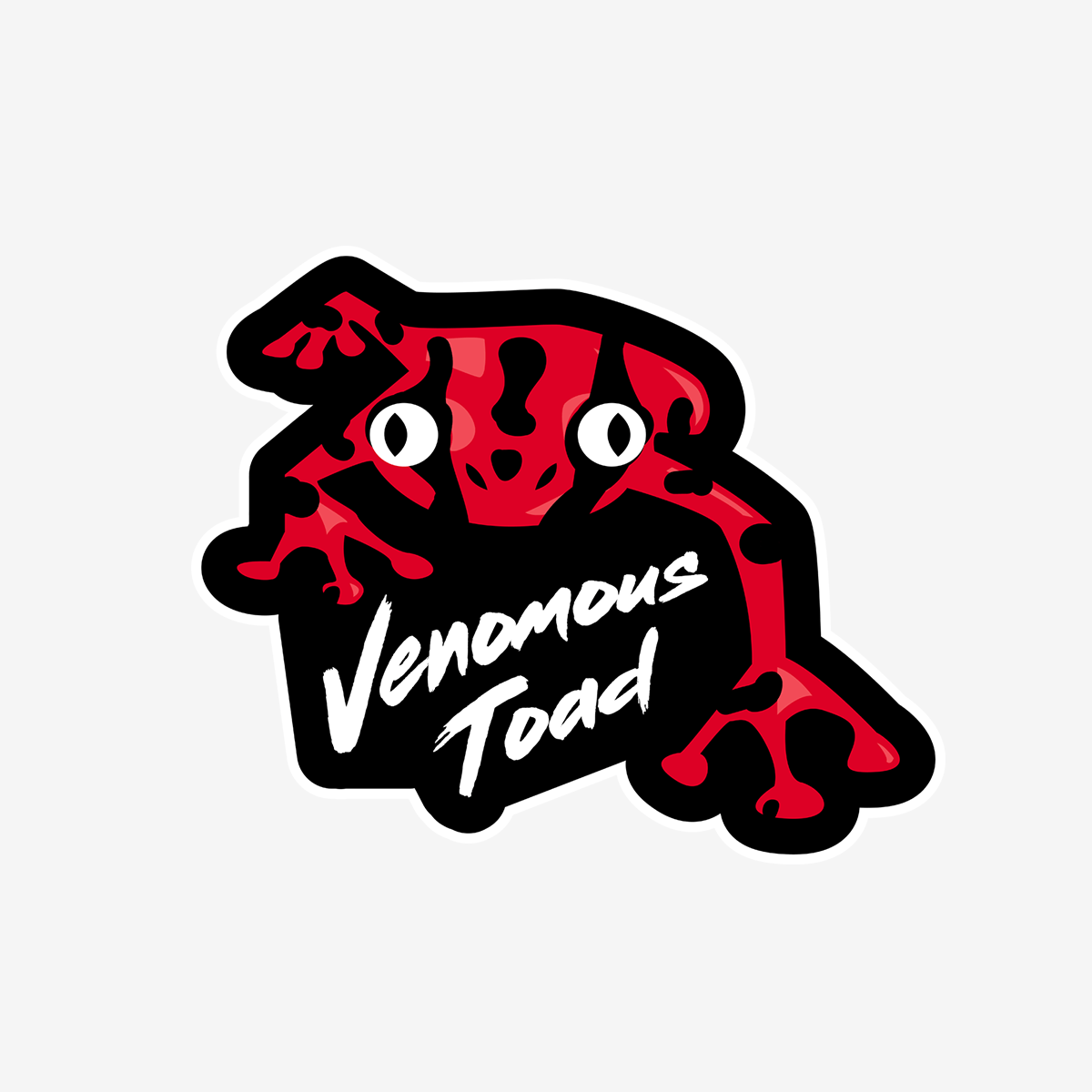 Toad Logo - Vital Zigns. Venomous Toad Logo