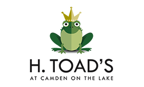 Toad Logo - H.Toads Bar & Grill Entertainment Complex at Camden on the Lake Resort