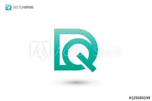 DQ Logo - DQ Logo or QD Logo this stock vector and explore similar