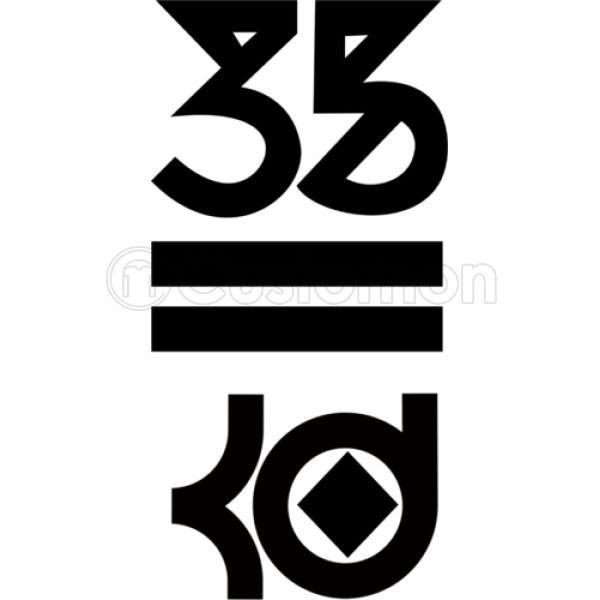Kevin Durant Logo - Kevin Durant 35 Kd Black Logo iPhone 6/6S Case | Customon.com