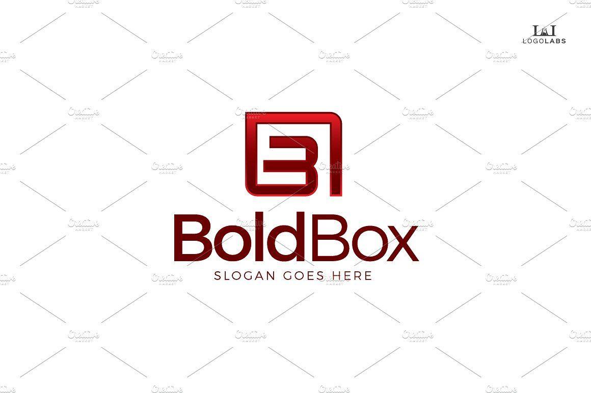 Box Letter Logo - Bold Box - Letter B Logo ~ Logo Templates ~ Creative Market