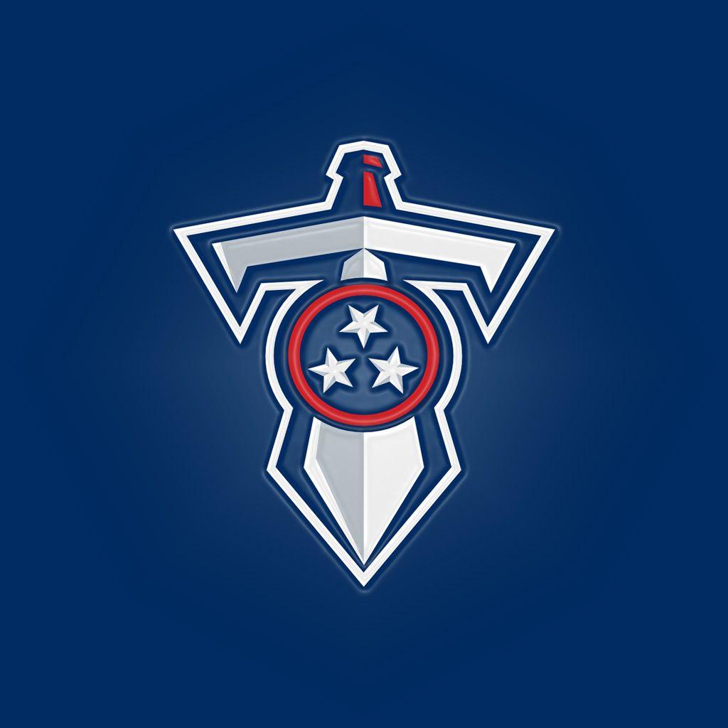 Tennessee Titans Logo - Tennessee Titans Alternate Logo iPad 1024Emboss – Digital Citizen