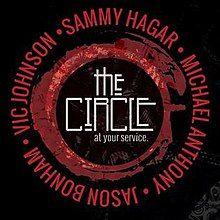 Sammy Hagar Circle Logo - At Your Service (The Circle album)