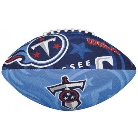 Tennessee Titans Logo - Tennessee Titans Wilson NFL Team Logo Junior Football