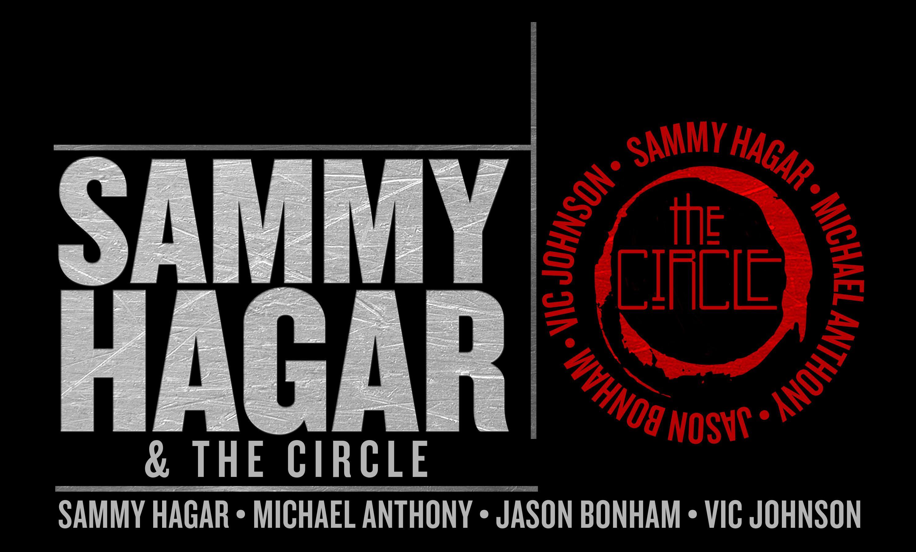 Sammy Hagar Circle Logo - 2015 06 20 Music Center At The Heights. Sammy Hagar (The Red Rocker)