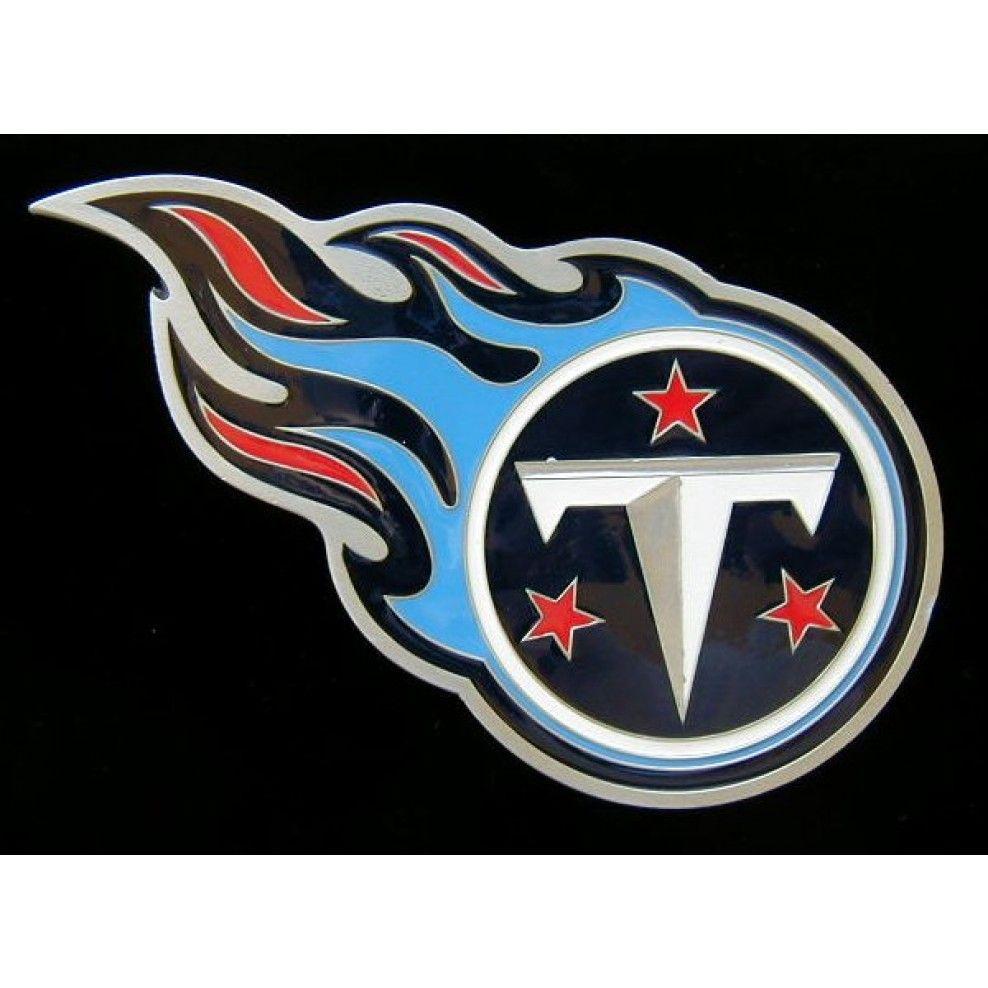Tennessee Titans Logo - Tennessee Titans Logo Buckle | BeltBuckle.com