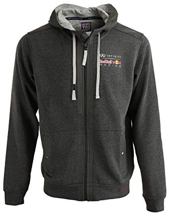 Dark Red Bull Logo - Red Bull Mens IRBR Logo Full Zip Jacket - Dark Grey - Large, Dark ...