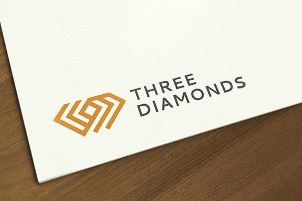 That Is Three Diamonds Logo - Jewelry Store Logo Examples PSD, PNG, Vector EPS