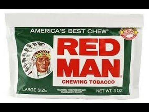 Red Man Logo - I Try Chewing Tobacco for the First Time! (Red Man) - YouTube